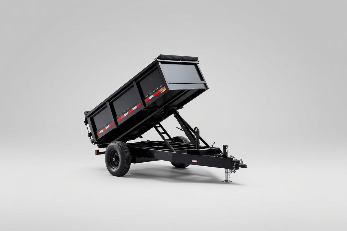 14' Hydraulic Dump Trailer available for rent in Killeen, TX